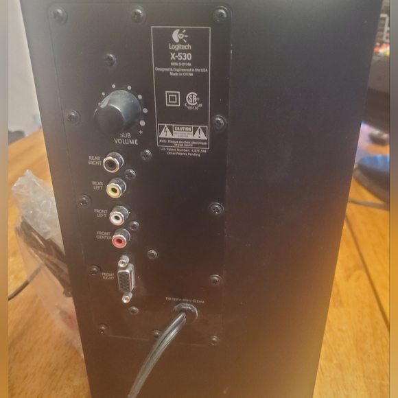 Logitech Surround Sound Wired Speaker System - Picture 2 of 4